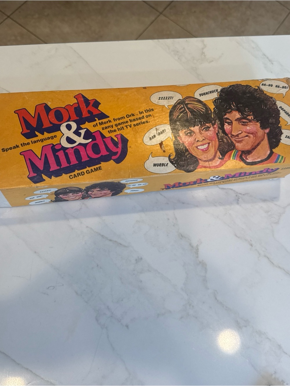Vintage 1979 Mork and Mindy Card Game Milton Bradley made in USA
